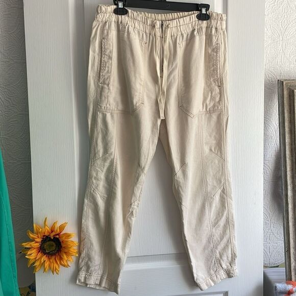 Free People Oversized Linen Pants - XS - Picture 2 of 10